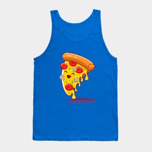 Veggie Pizza Cartoon Tank Top